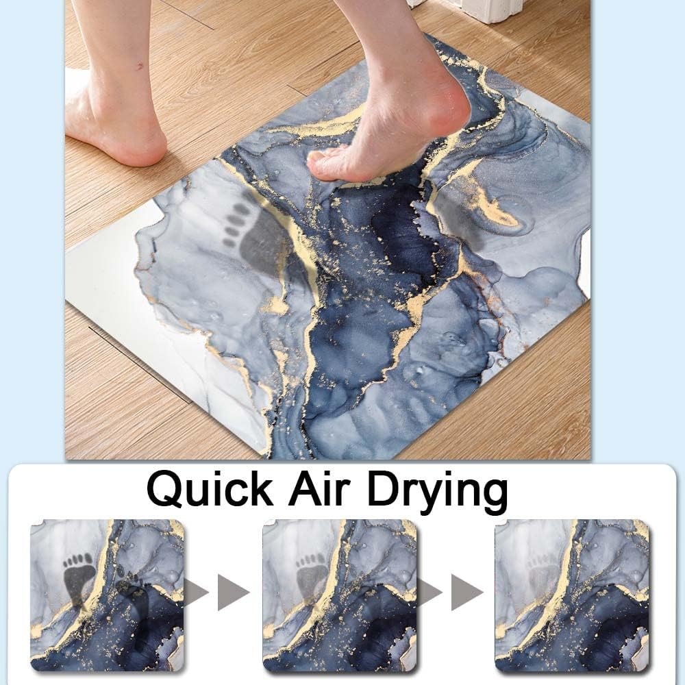 DJSOK Non-Slip Quick Drying Bath Mat Rug