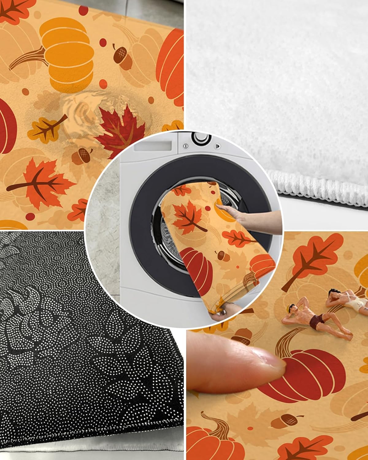 Chees D Zone Autumn Fall Door Mat 18x30in