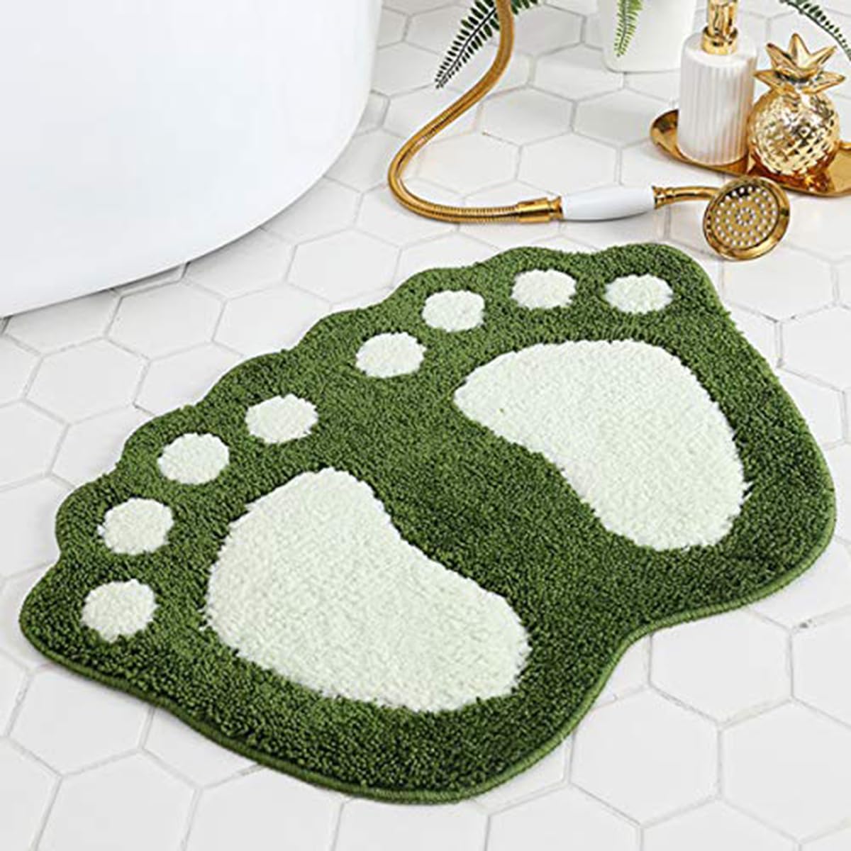 Guireele Bathroom Rug Mat Non-Slip Water Absorbent 16x24