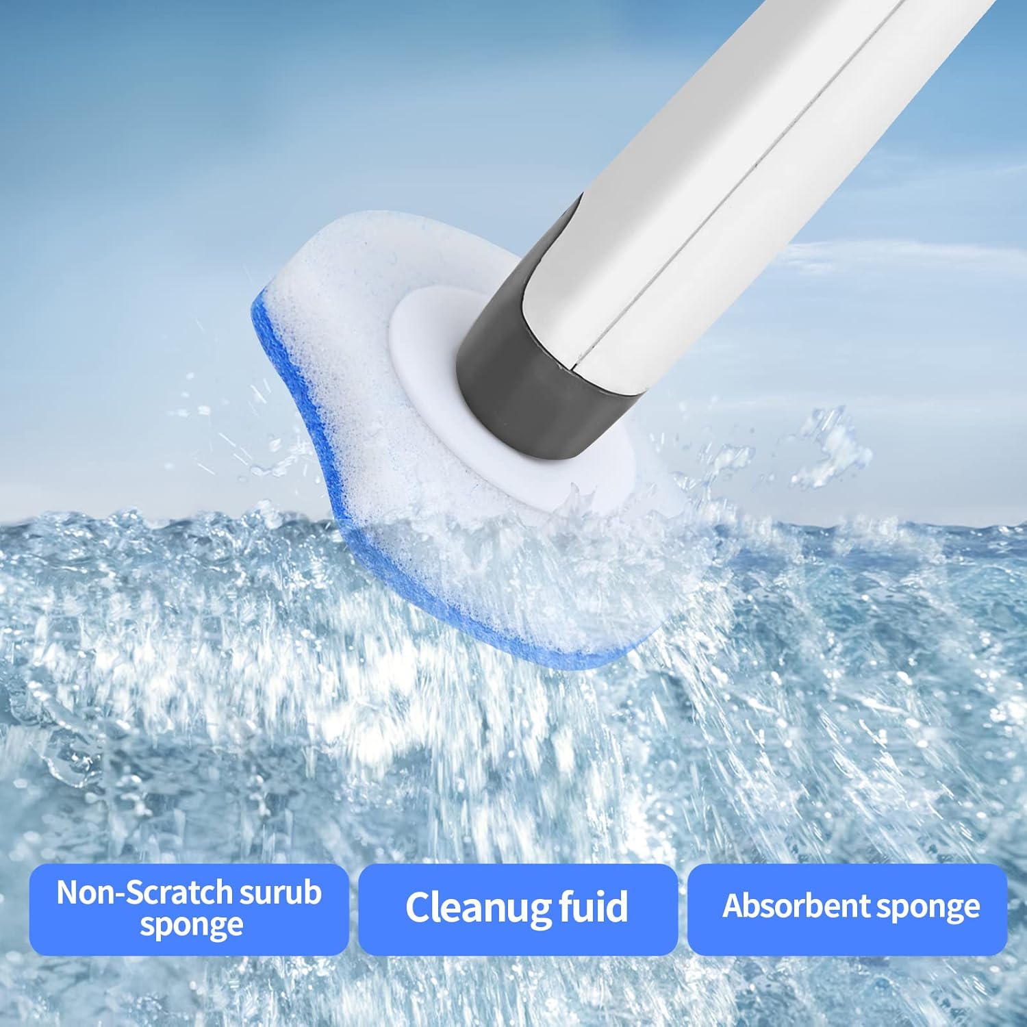 SETREX 40 Counts Disposable Toilet Scrubbers