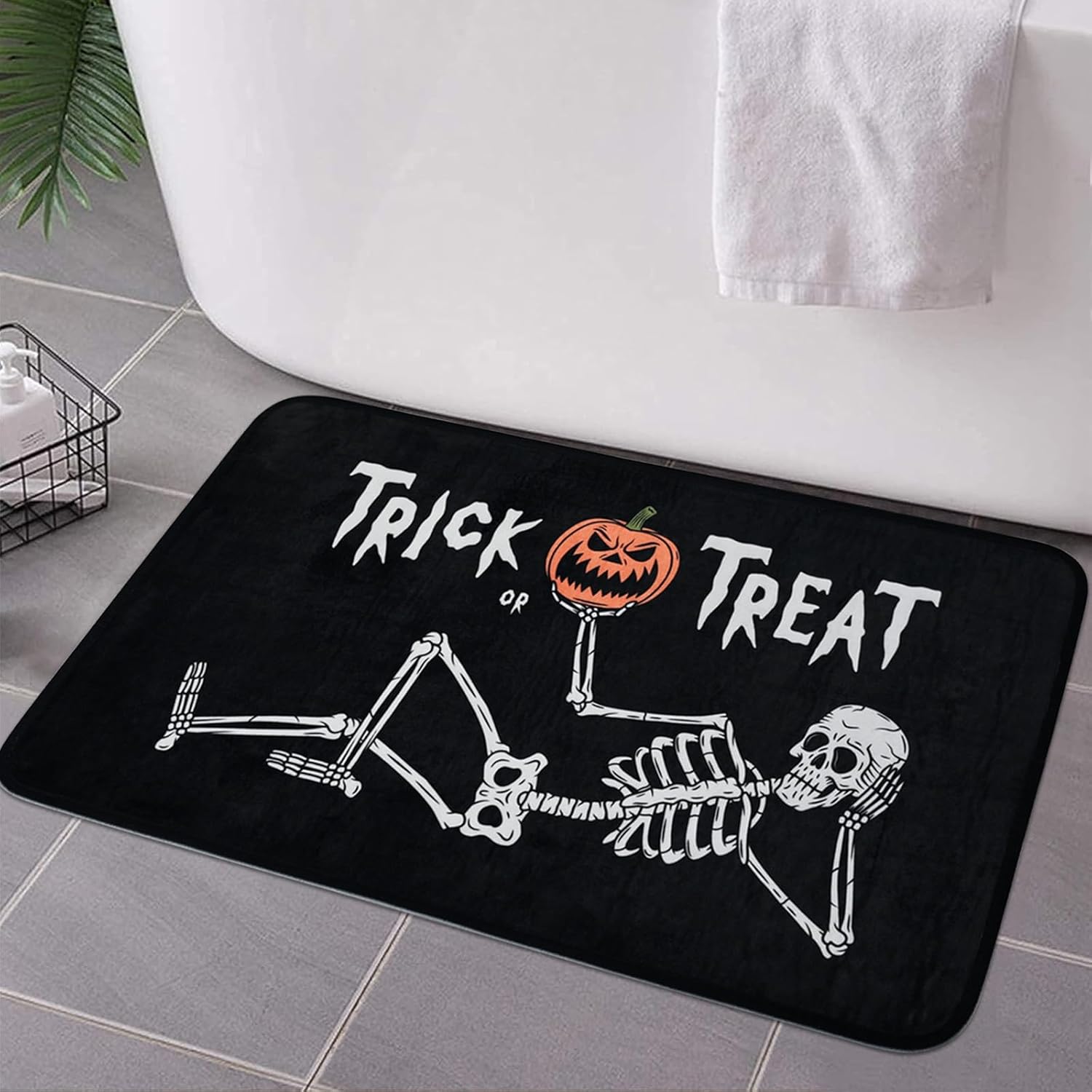 Yayumi Halloween Bath Mat 17x29 Inch