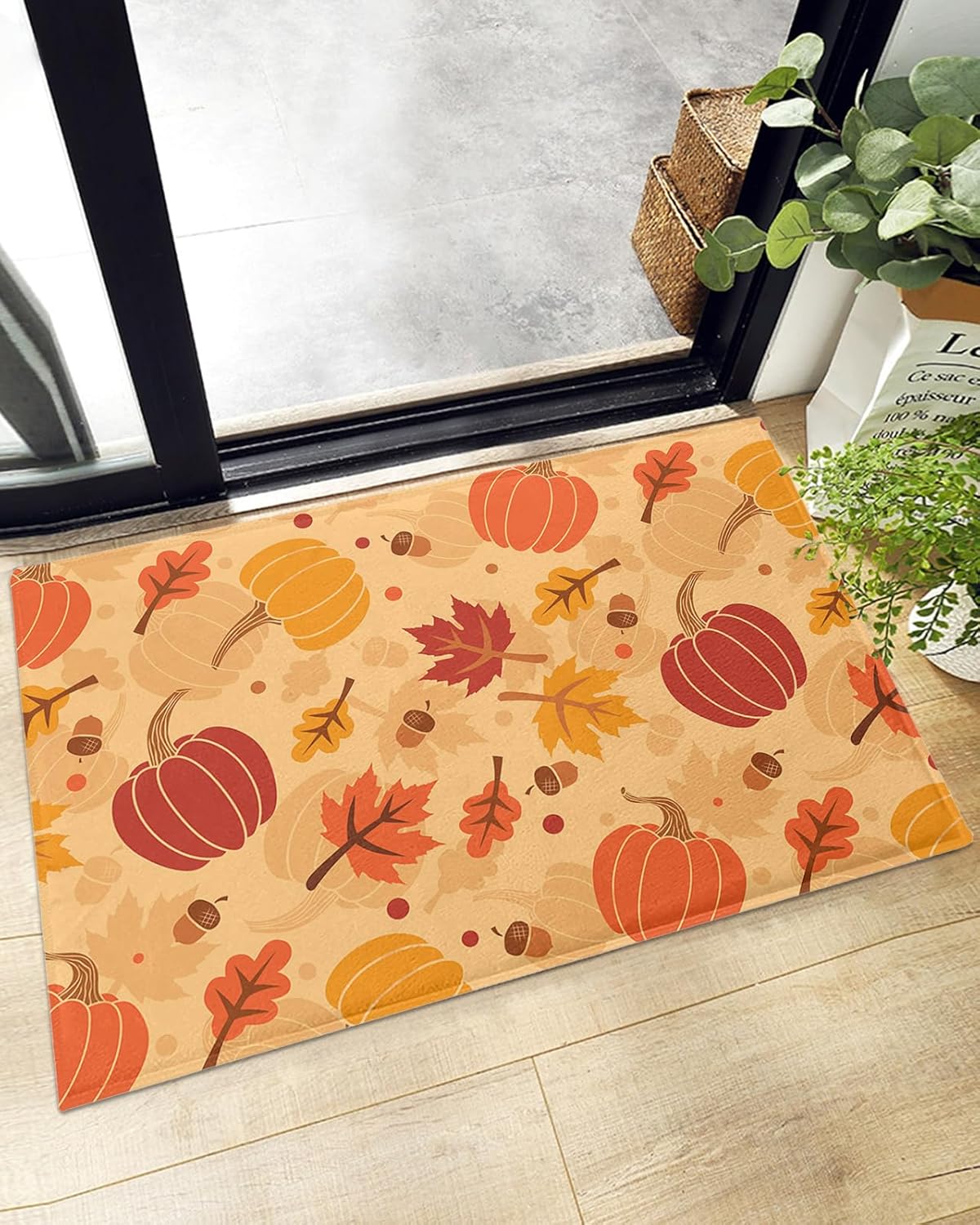 Chees D Zone Autumn Fall Door Mat 18x30in