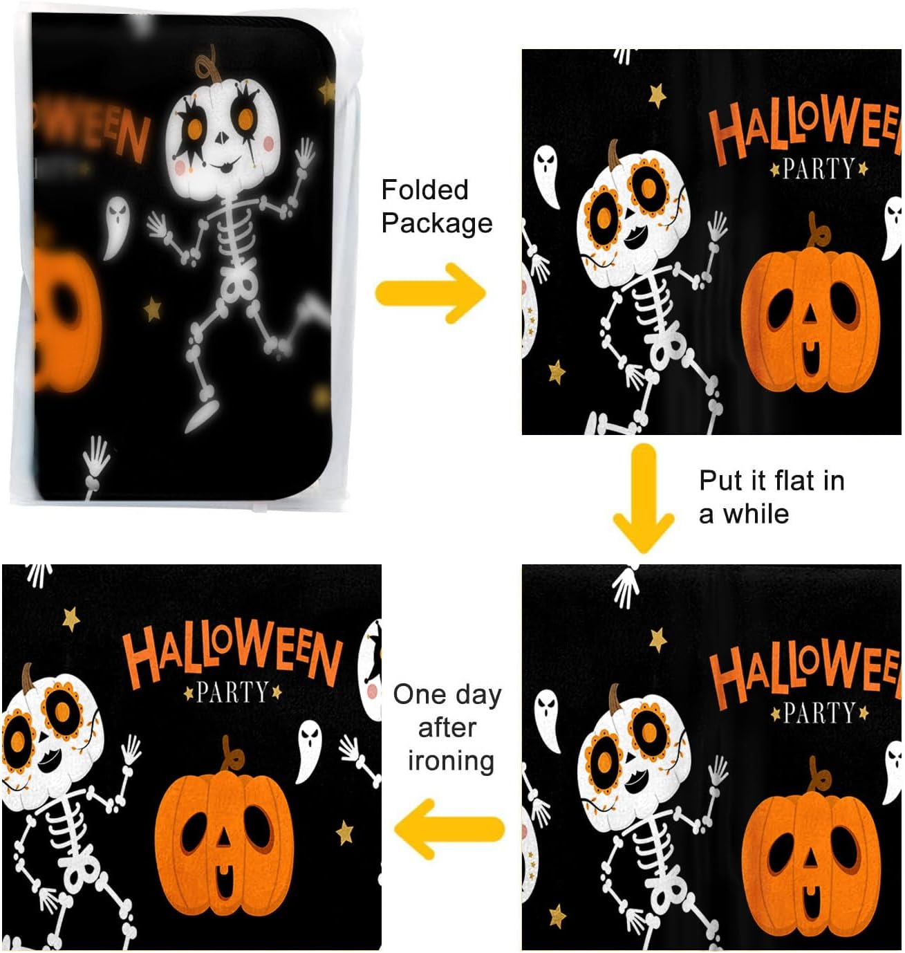 Britimes Halloween Bath Mat 16x24 Inches