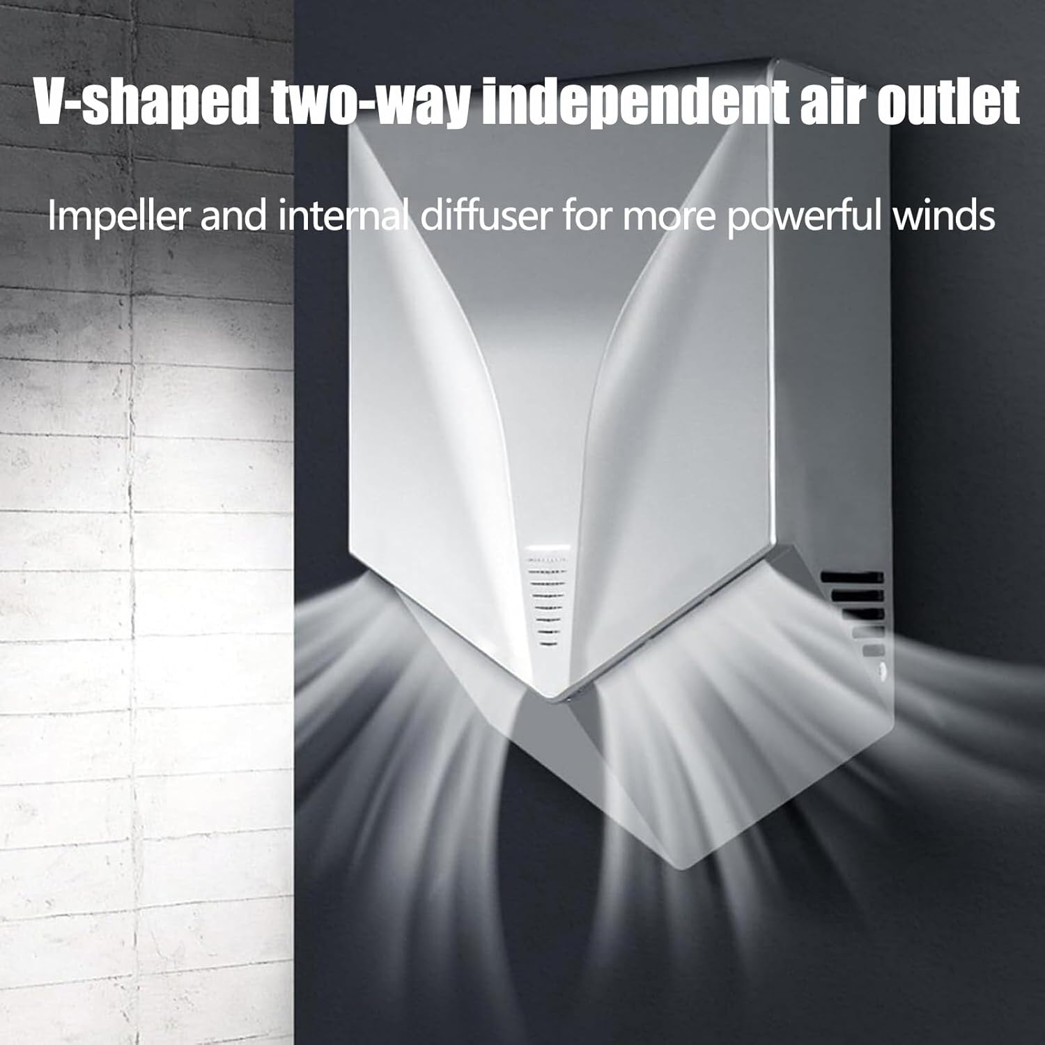 Automatic Induction Hand Dryer with High Speed Airflow