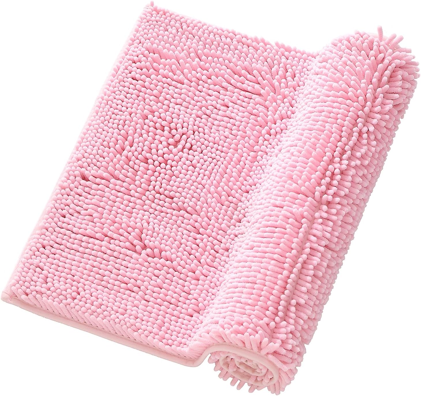 HZFLBN Plush Shaggy Bath Rug 17x24 Non-Slip Soft Durable