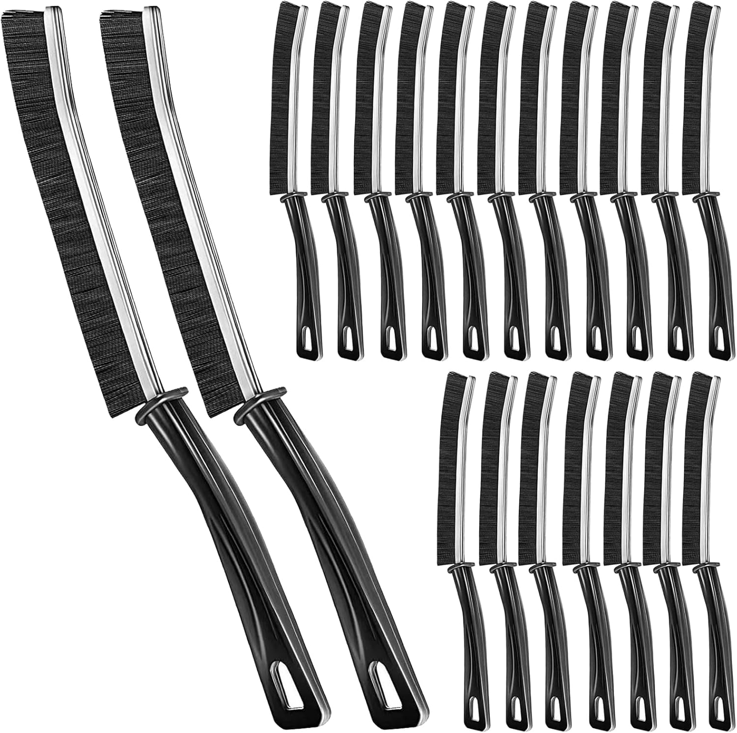 20Pcs Crevice Cleaning Brush Set for Home and Kitchen