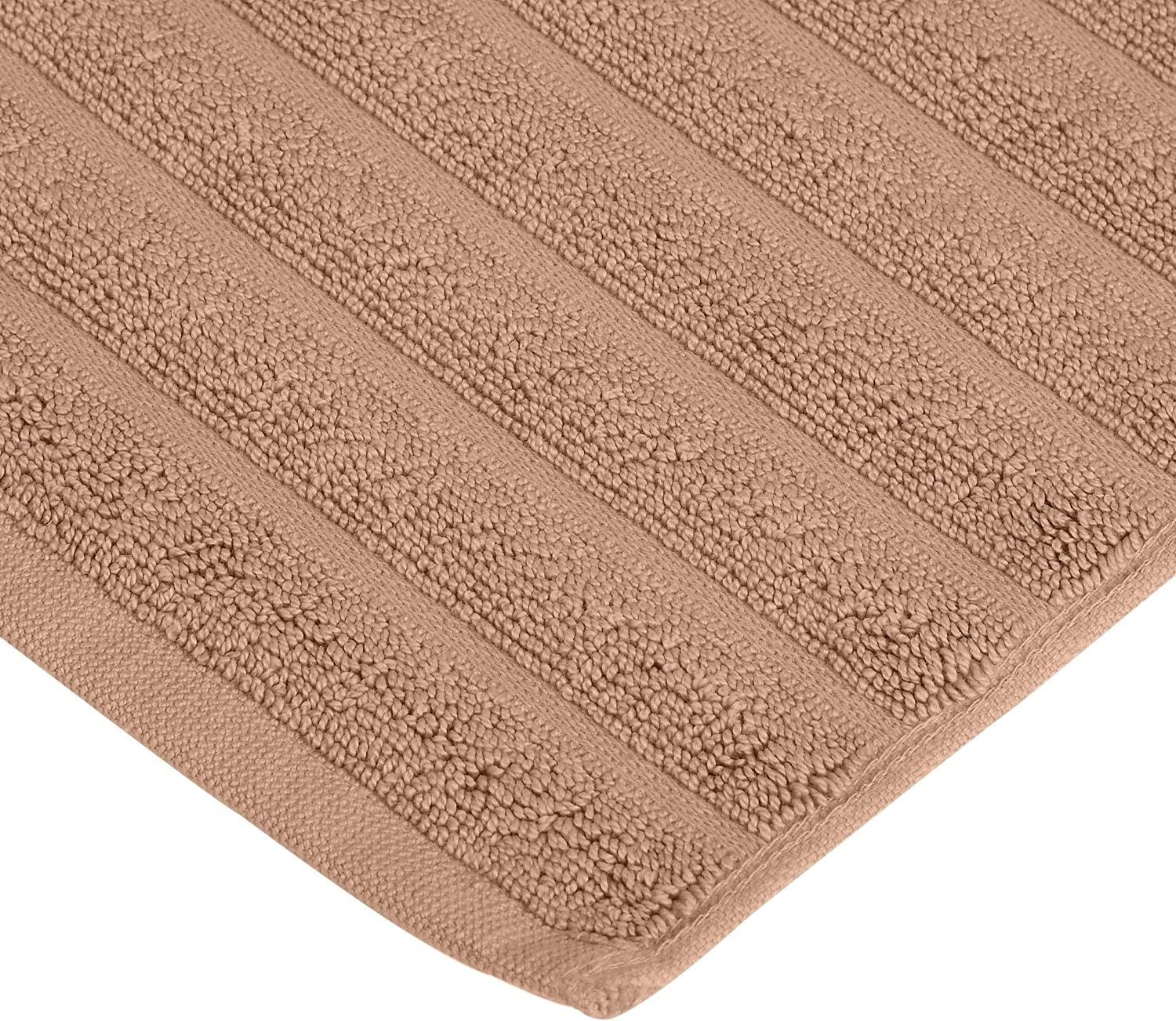 Superior Striped Bath Mats 2-Pack 100 Cotton