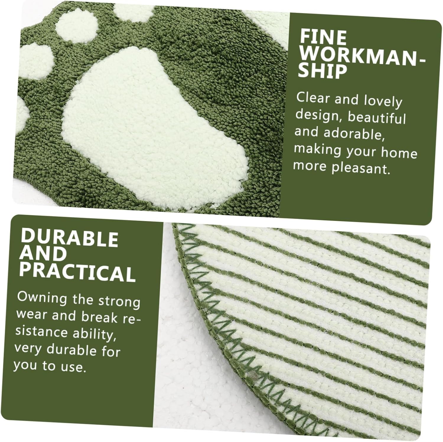 Waterproof Anti-Slip Mat for Kids Bathroom Rug