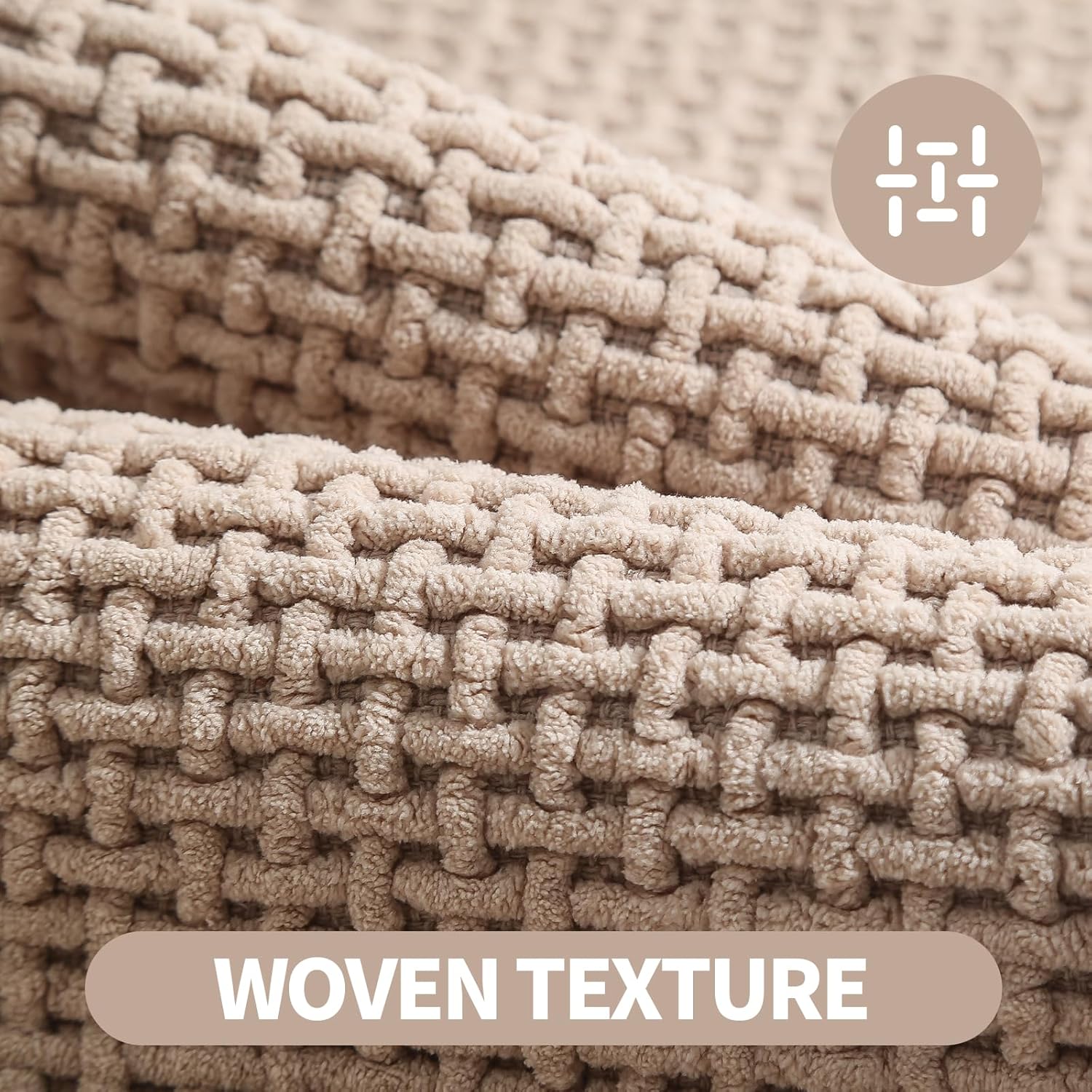 WARM HAVEN Beige Thin Bath Mat 16x24 Inch Non-Slip