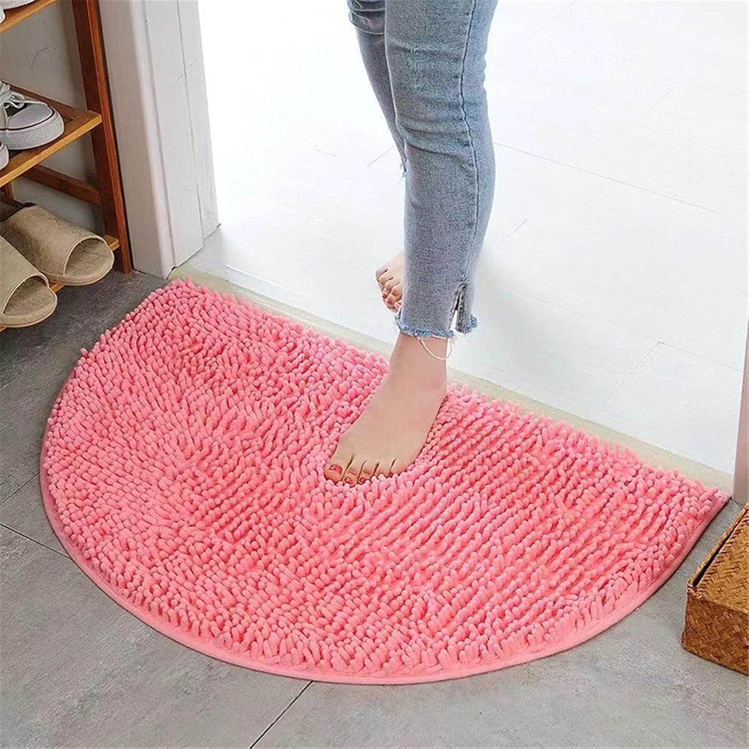 KELINFONG 20x14 Inch Microfiber Bath Rug Set