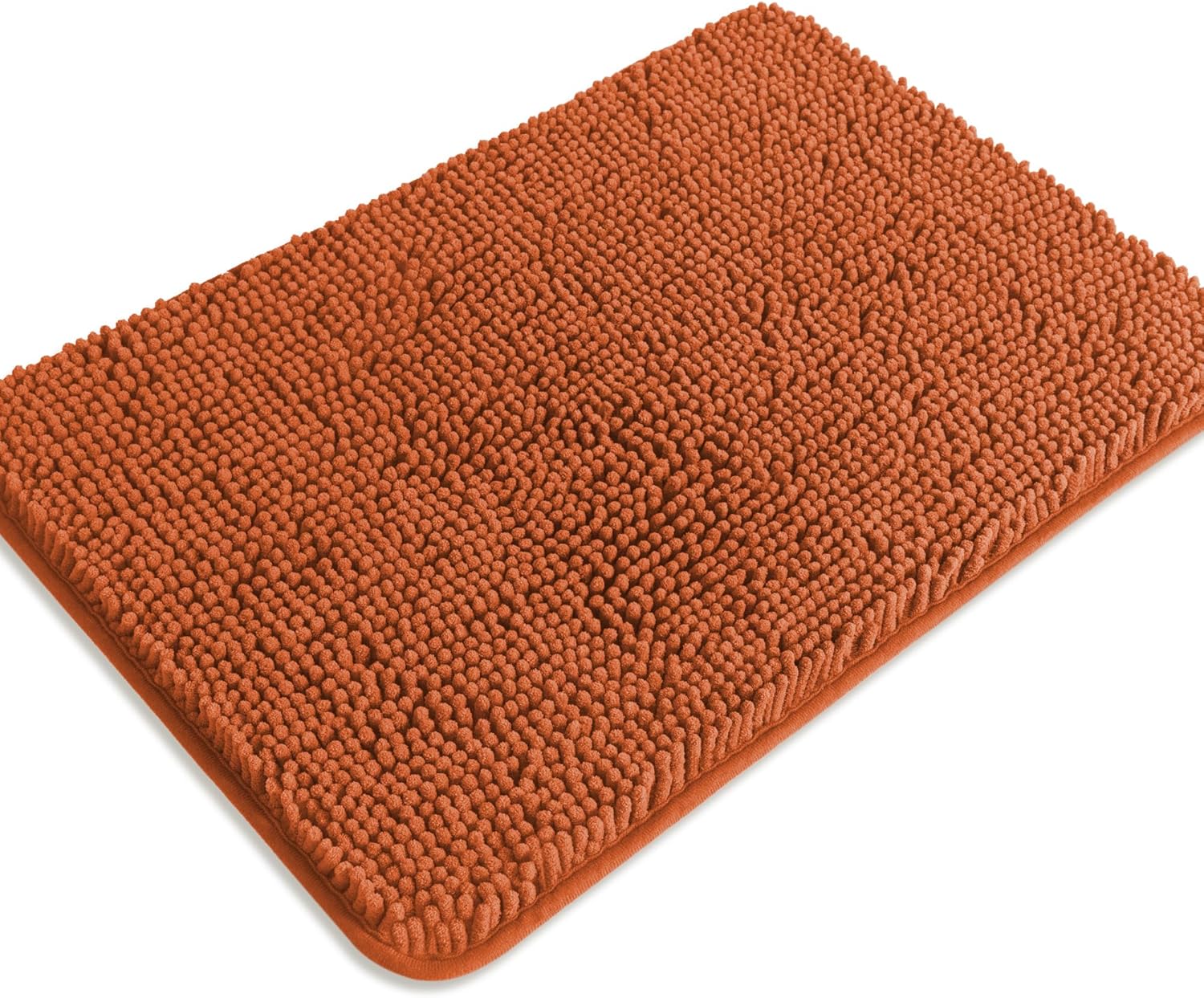 PureSwan Burnt Orange Bath Mat - 17 x 24