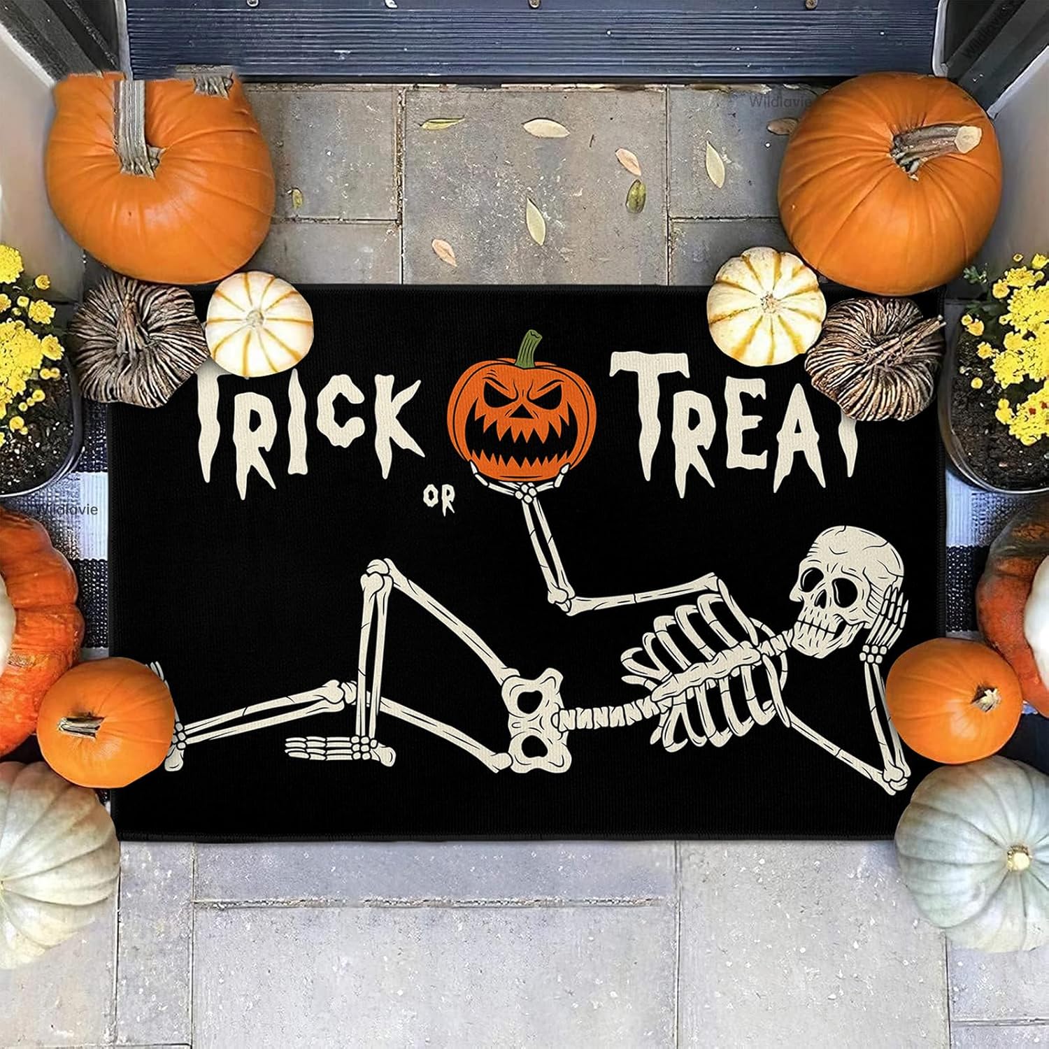 Yayumi Halloween Bath Mat 17x29 Inch