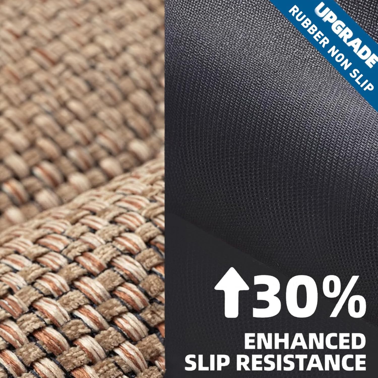 Hoolqxo Non-Slip Quick Dry Bath Mat 157 x 236