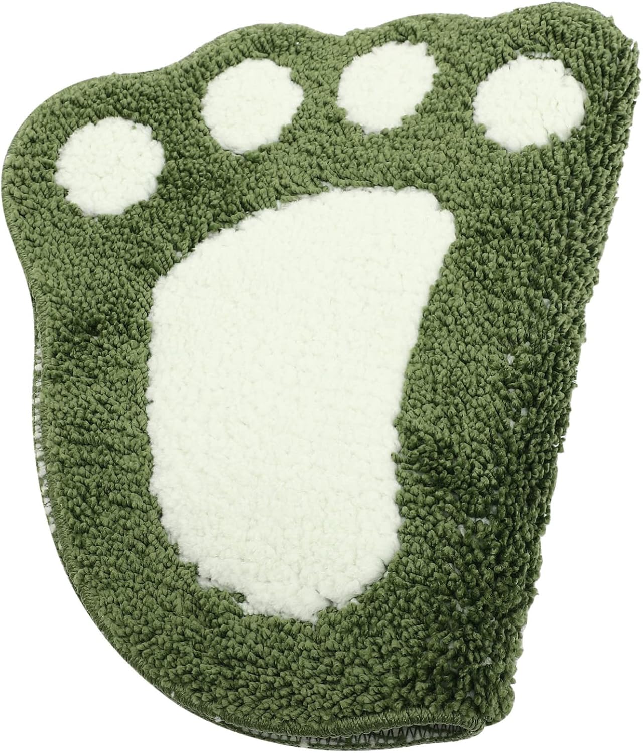 KONTONTY Water Absorbent Anti-Slip Bath Rug for Kids