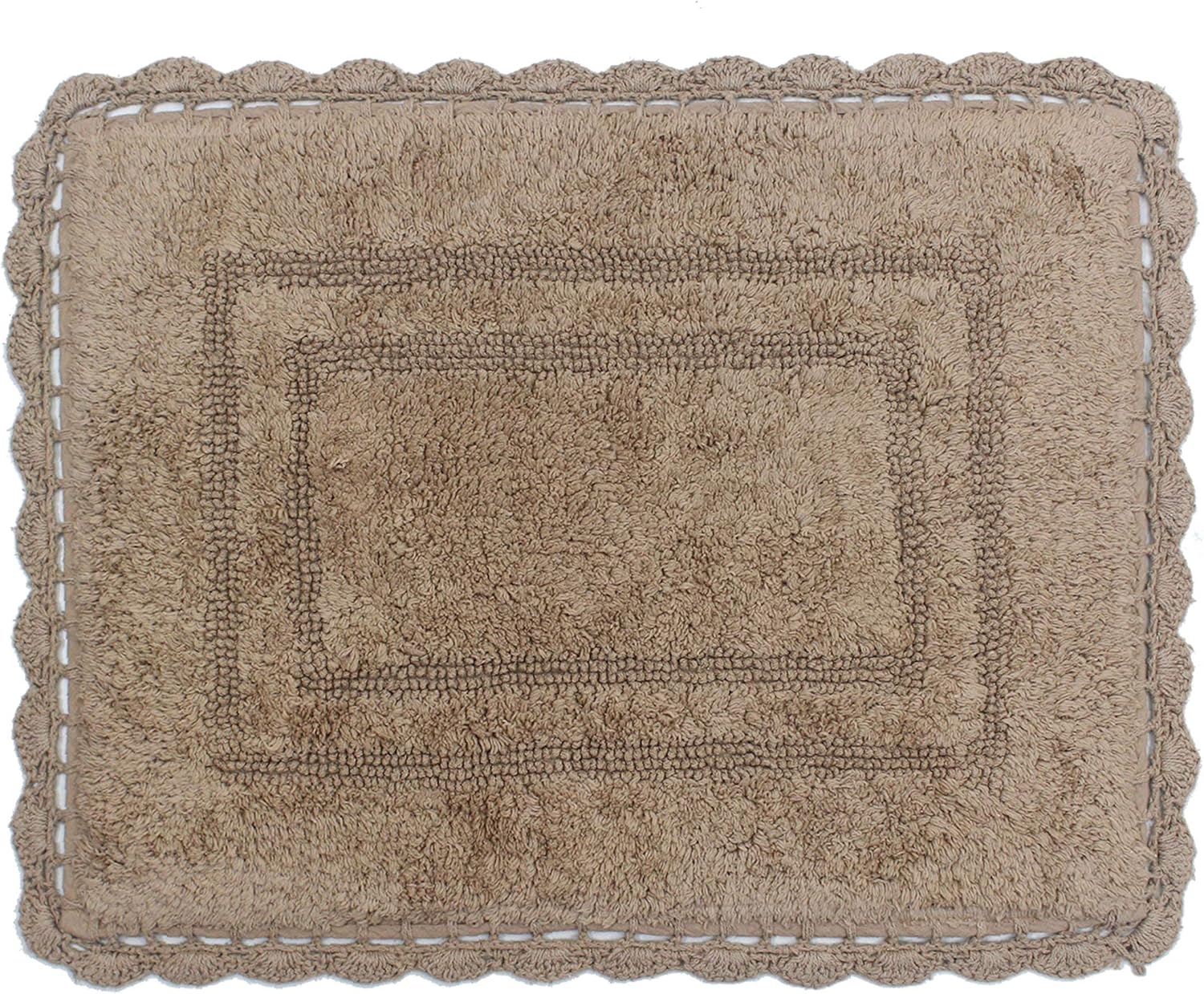 Home Weavers 100 Cotton Reversible Bath Mat