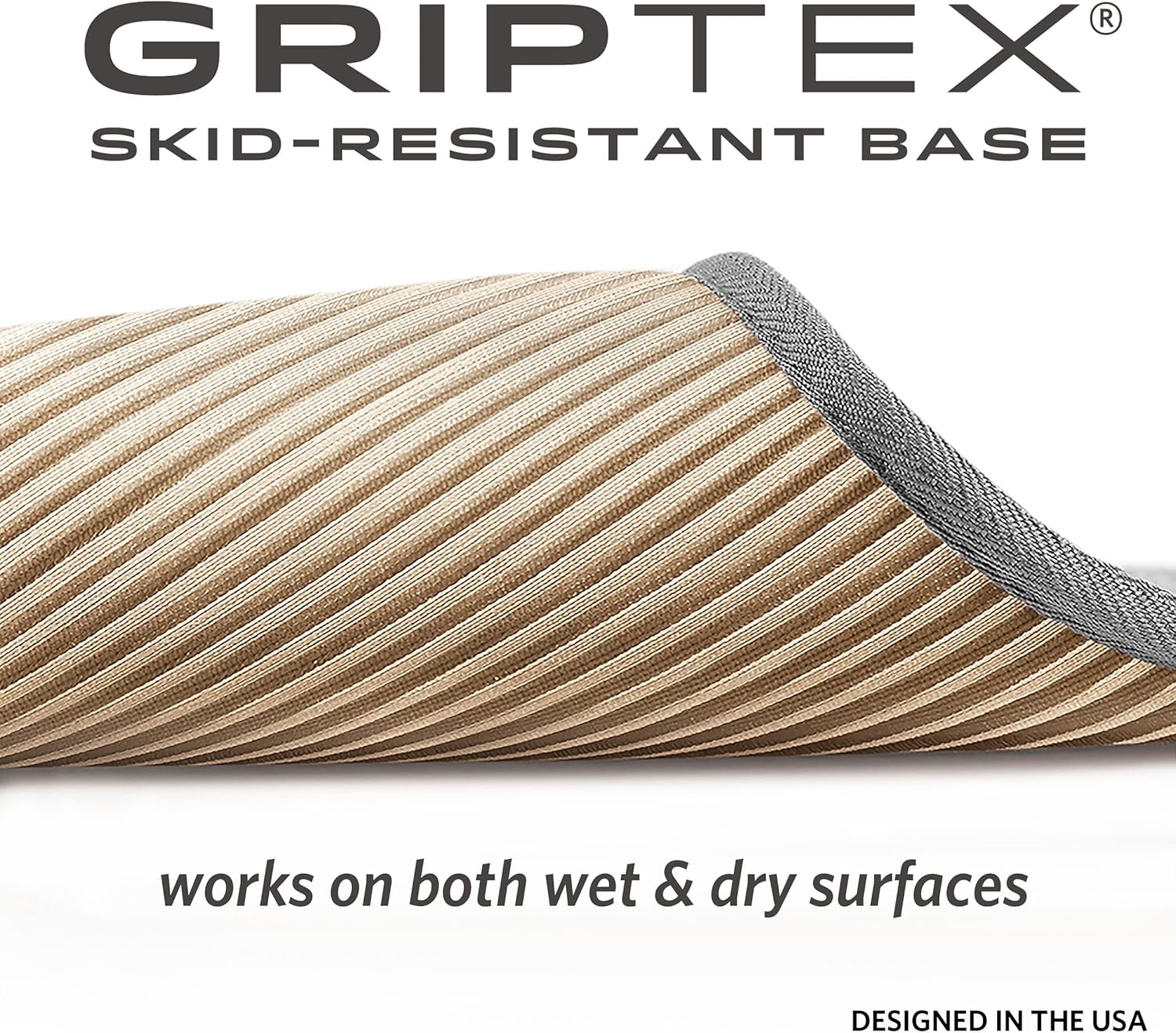MICRODRY SoftLux Bath Mat - 24x58 Memory Foam Skid-Resistant