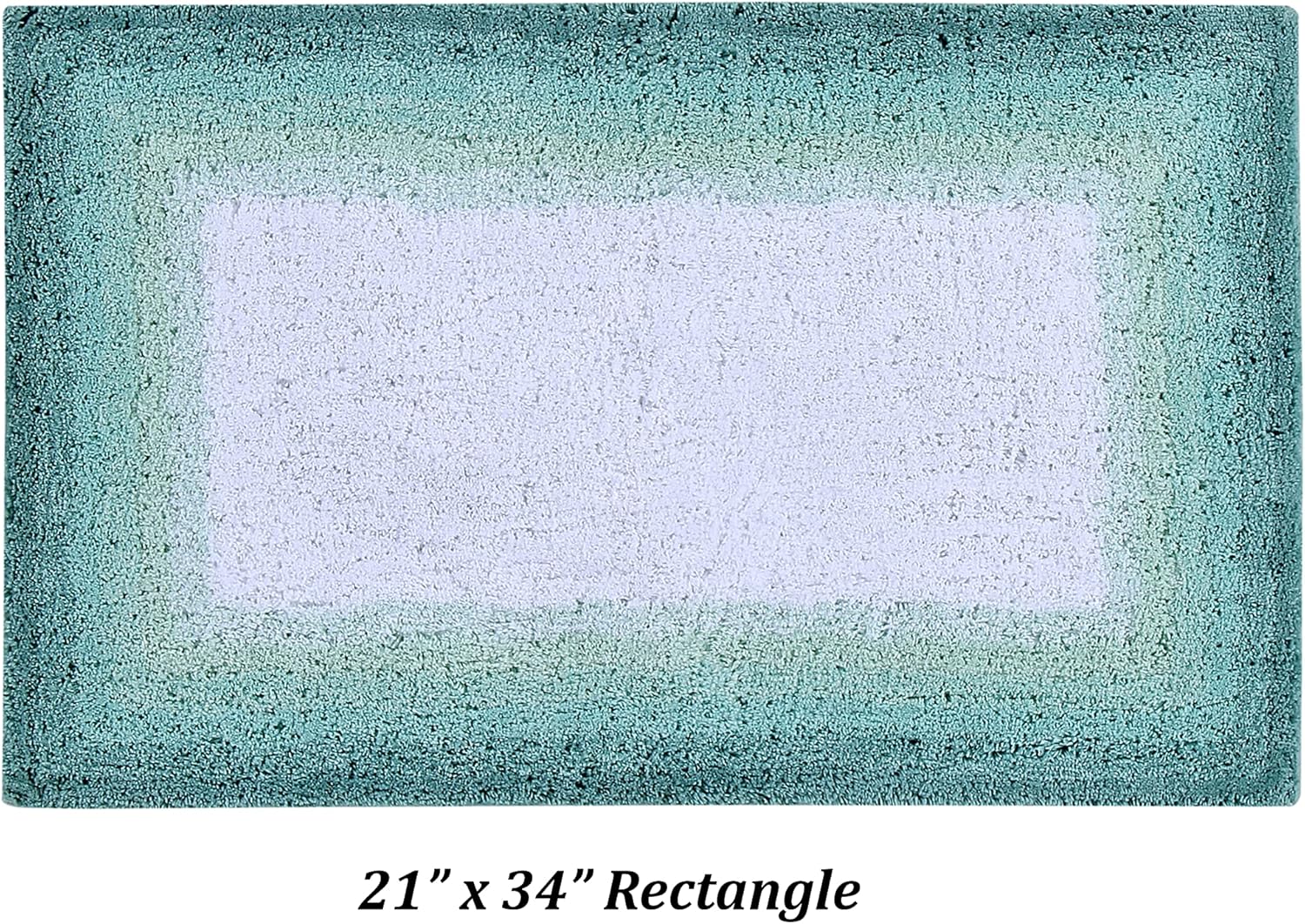 Better Trends 100 Cotton Torrent Bath Mat - Turquoise